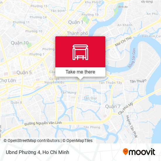 Ubnd Phường 4 map