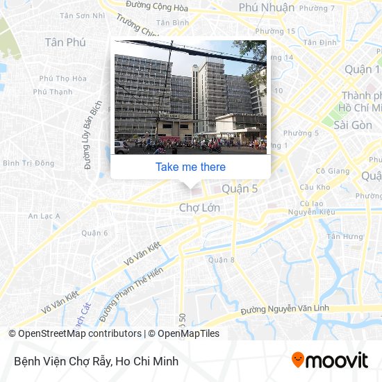 Bệnh Viện Chợ Rẫy map