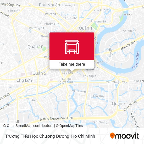 Trường Tiểu Học Chương Dương map