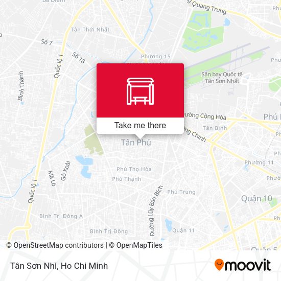 Tân Sơn Nhì map