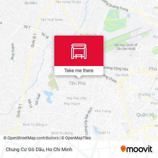 Chung Cư  Gò Dầu map
