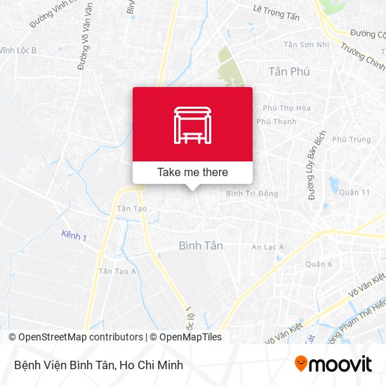 Bệnh Viện Bình Tân map