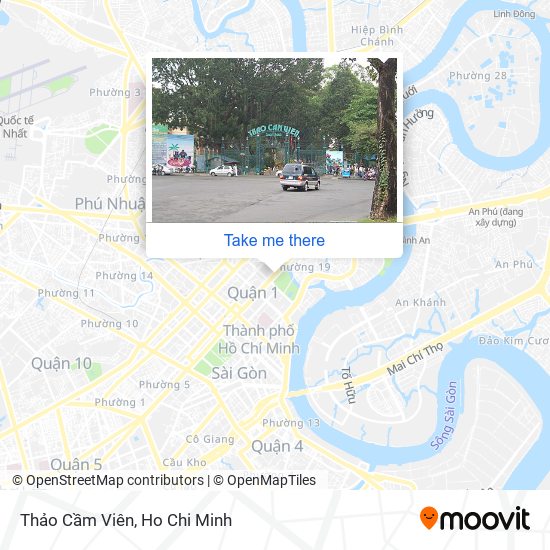 Thảo Cầm Viên map