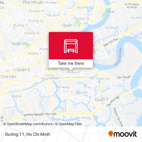 Đường 11 map