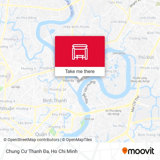 Chung Cư Thanh Đa map