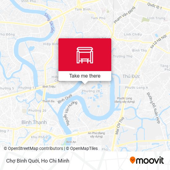 Chợ Bình Quới map