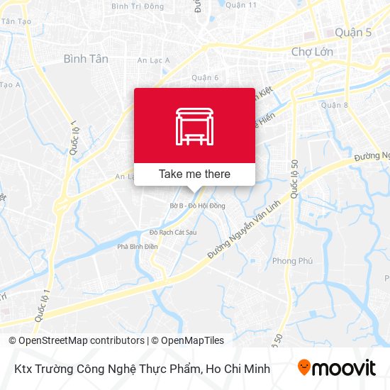 Ktx Trường Công Nghệ Thực Phẩm map