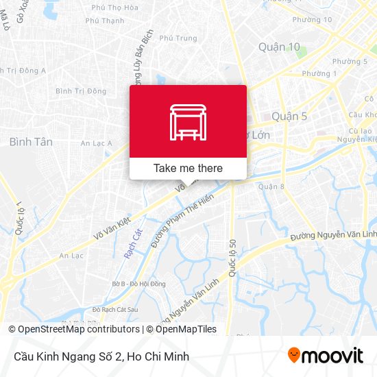 Cầu Kinh Ngang Số 2 map