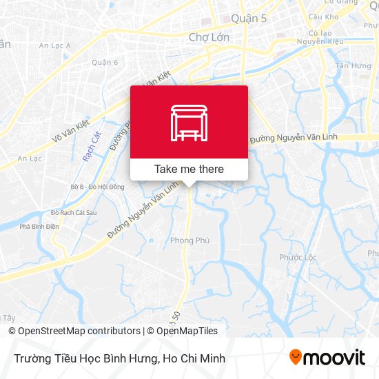 Trường Tiều Học Bình Hưng map