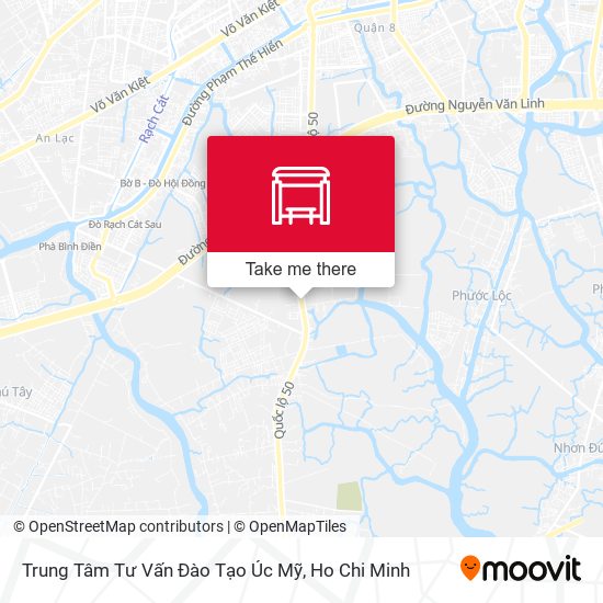 Trung Tâm Tư Vấn Đào Tạo Úc Mỹ map