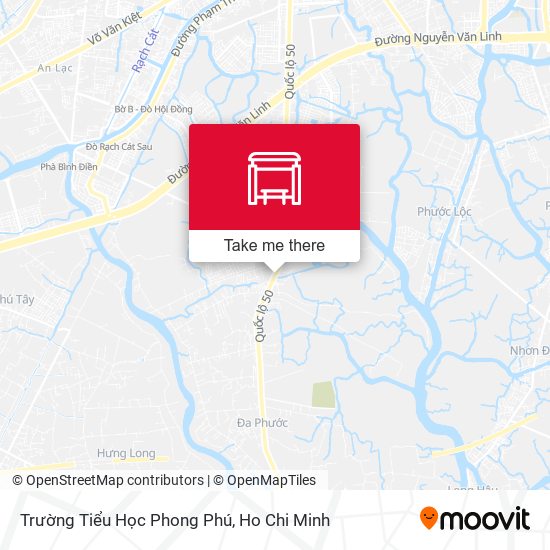 Trường Tiểu Học Phong Phú map