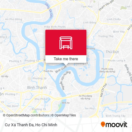 Cư Xá Thanh Đa map