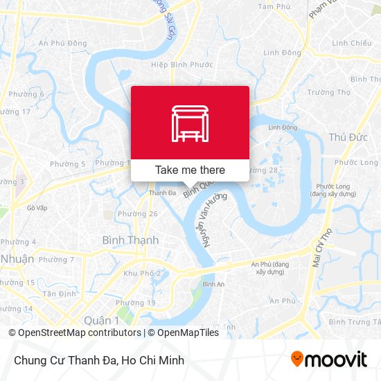 Chung Cư Thanh Đa map