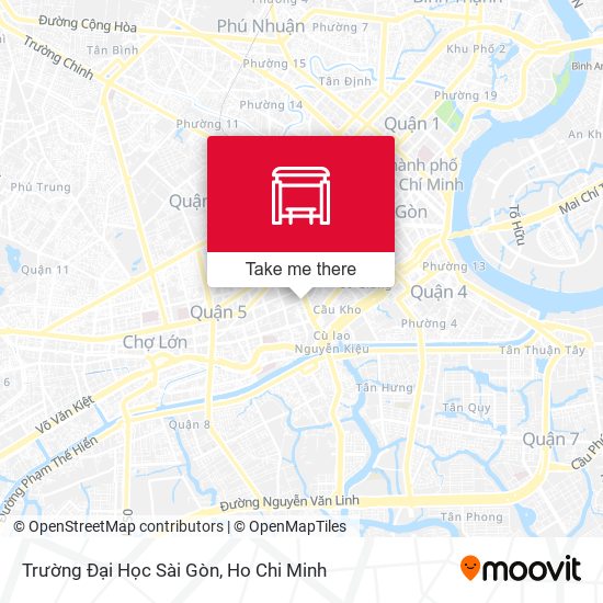 Trường Đại Học Sài Gòn map