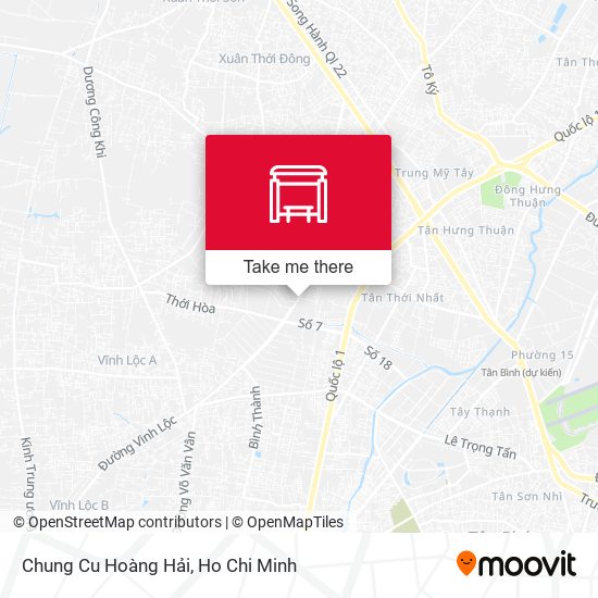 Chung Cu Hoàng Hải map