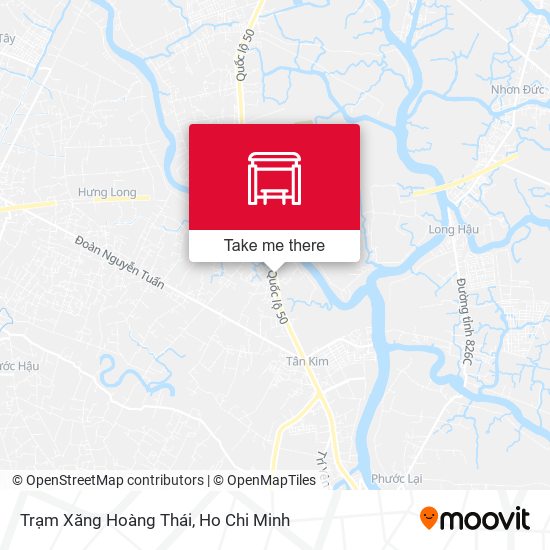 Trạm Xăng Hoàng Thái map