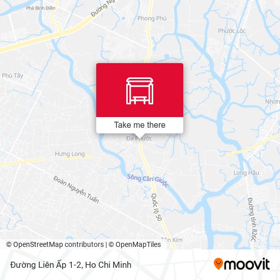 Đường Liên Ấp 1-2 map