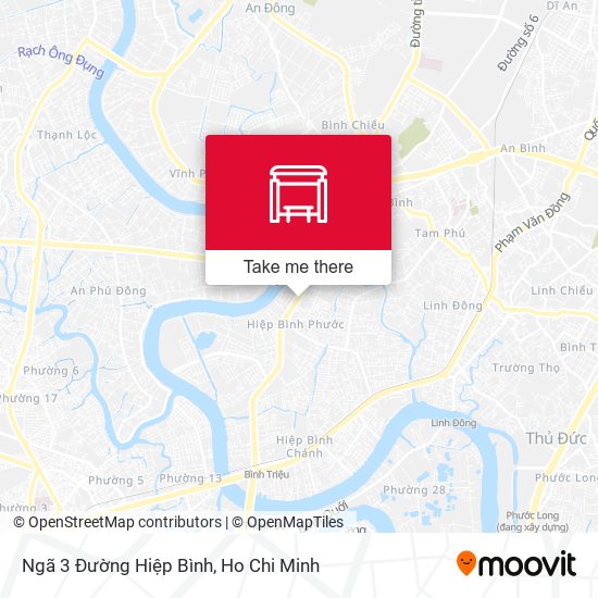 Ngã 3 Đường Hiệp Bình map