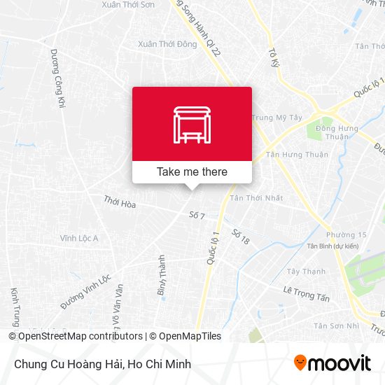 Chung Cu Hoàng Hải map