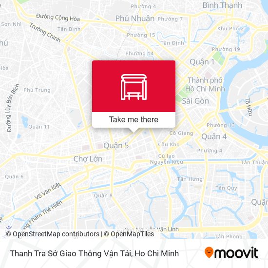 Thanh Tra Sở Giao Thông Vận Tải map