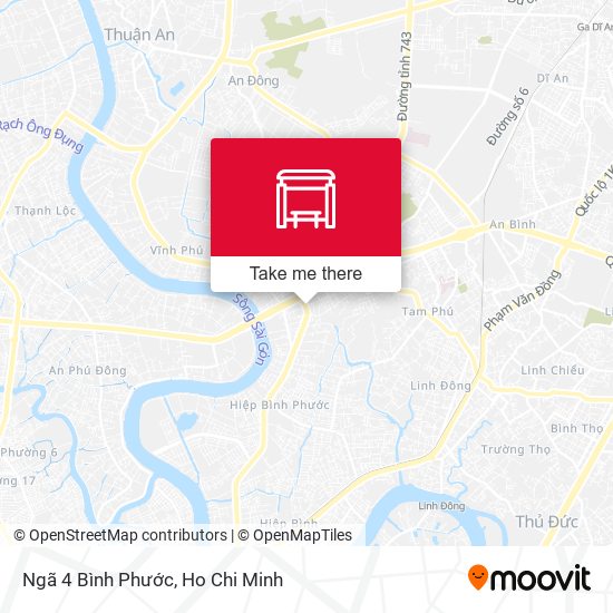 Ngã 4 Bình Phước map