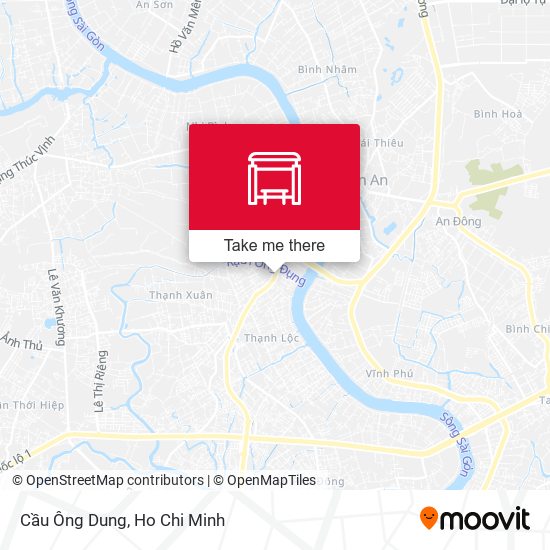Cầu Ông Dung map