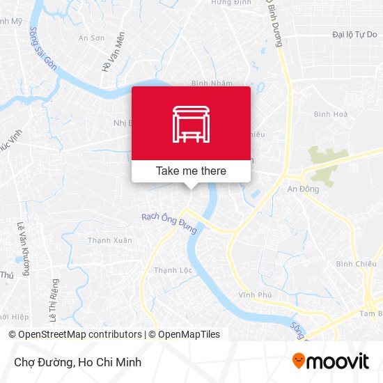 Chợ Đường map