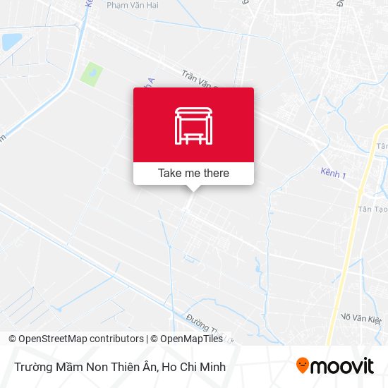 Trường Mầm Non Thiên Ân map