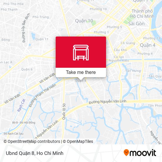 Ubnd Quận 8 map