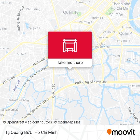 Tạ Quang BửU map