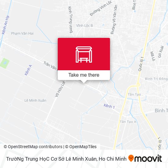 TrườNg Trung HọC Cơ Sở Lê Minh Xuân map