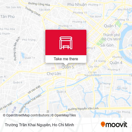 Trường Trần Khai Nguyên map