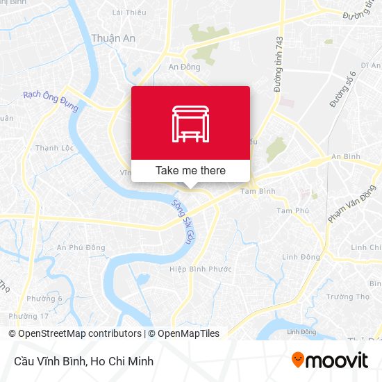Cầu Vĩnh Bình map