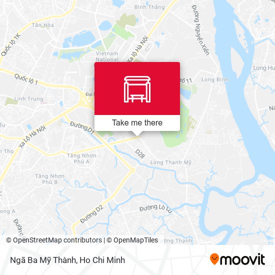 Ngã Ba Mỹ Thành map