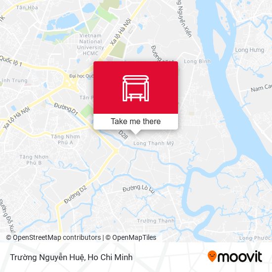 Trường Nguyễn Huệ map