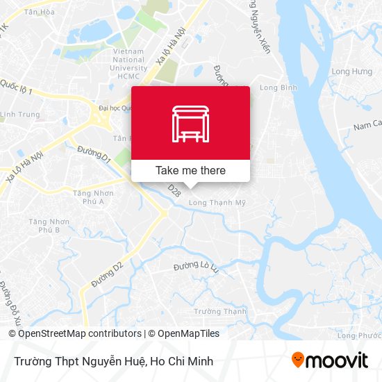 Trường Thpt Nguyễn Huệ map