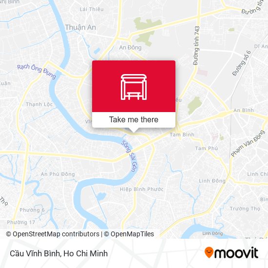 Cầu Vĩnh Bình map
