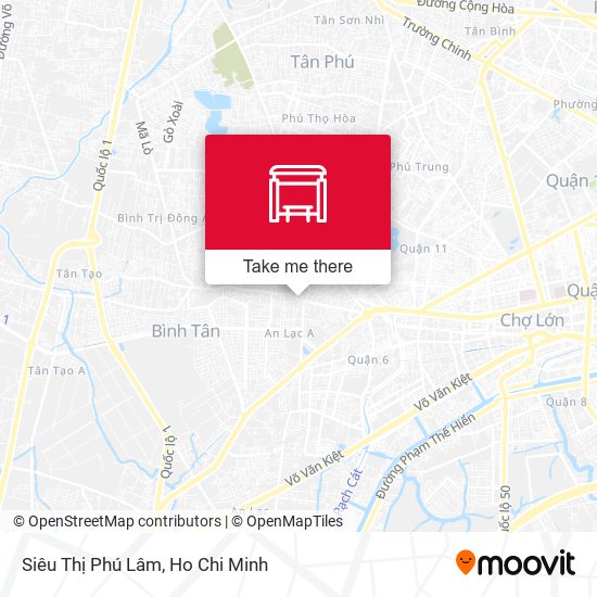 Siêu Thị Phú Lâm map