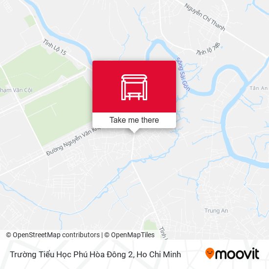 Trường Tiểu Học Phú Hòa Đông 2 map