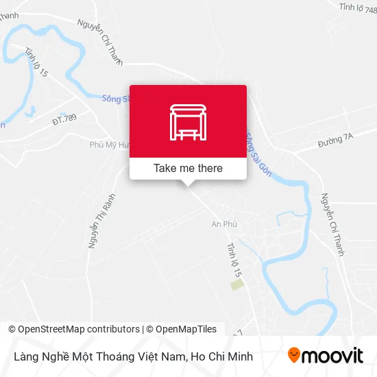 Làng Nghề Một Thoáng Việt Nam map