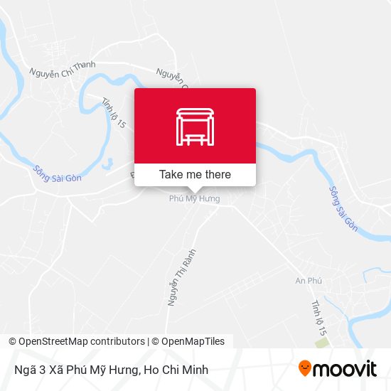 Ngã 3 Xã Phú Mỹ Hưng map