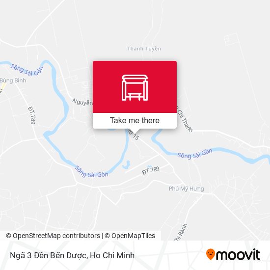 Ngã 3 Đền Bến Dược map
