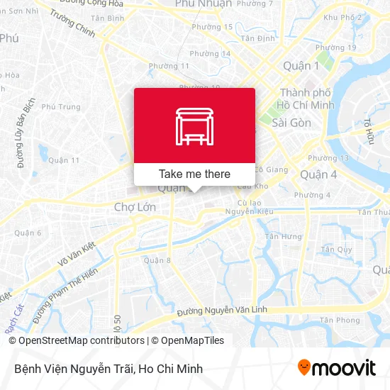 Bệnh Viện Nguyễn Trãi map