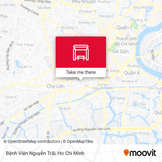 Bệnh Viện Nguyễn Trãi map