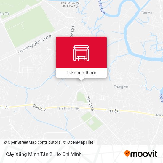 Cây Xăng Minh Tân 2 map