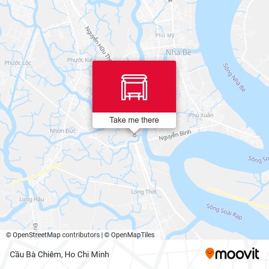 Cầu Bà Chiêm map