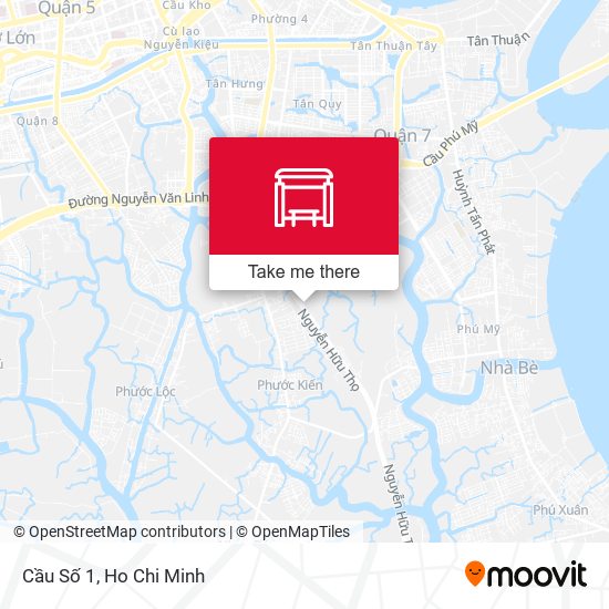 Cầu Số 1 map