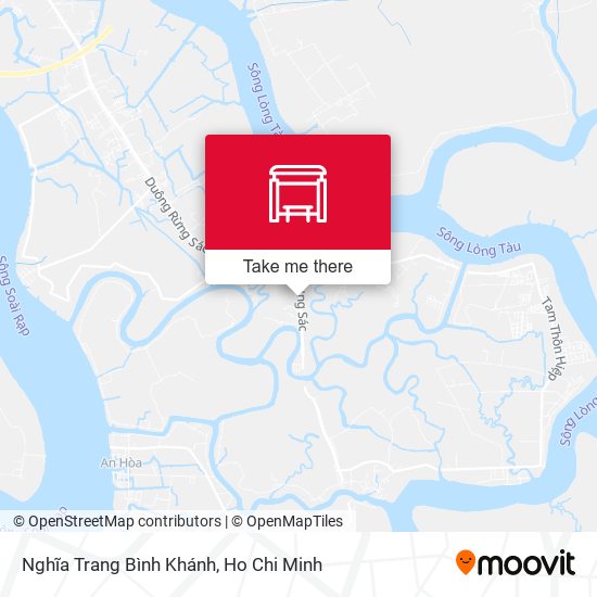 Nghĩa Trang Bình Khánh map