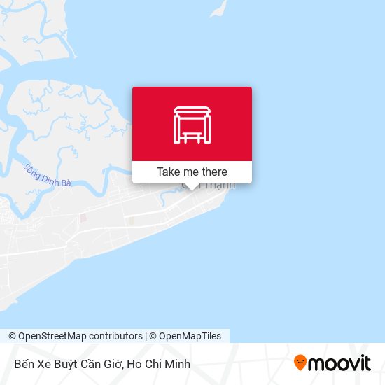 Bến Xe Buýt Cần Giờ map
