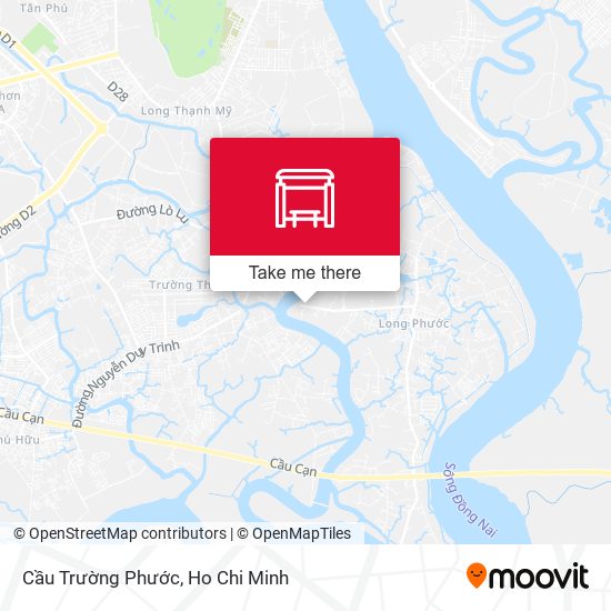 Cầu Trường Phước map